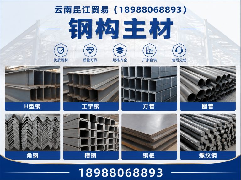 安宁市H型钢展示图
